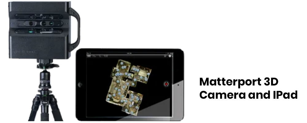 Matterport 3D Camera and IPad